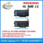 71TG4 11.4V 45Wh K5XWW 7.6V 60Wh Battery Dell Latitude (New)