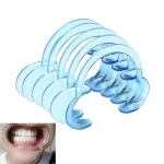 5 Dental Mouth Opener C Shape Dental Lip Cheek Retractors Orthodontic Mouth Spreader (New)