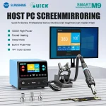 QUICK M9 Intelligent Desoldering Station 9-channel Intelligent Desoldering，Intelligent Voice Control (New)