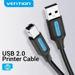 Vention USB Printer Cable USB 2 Type A Male To (New)
