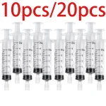 10 20 5ml Syringe Plastic Perfume Dispenser Tool Refills Cosmetics for Quantitative Distribution of (New)
