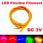 LED Flexible Filament 40mm 60mm 80mm 95mm 130mm 145mm 185mm 260mm 300mm DC3V (New)