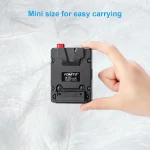 Battery V-Lock Plate Fomito NP-F Dummy Battery to V-Lock V Mount Plate (New)