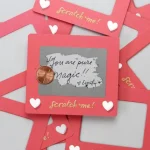 3 5 10 Scratch off Cards Birthday Gift Love Coupons Anniversary DIY Gift for Her Valentines (New)