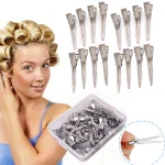 20 50 Salon Fixed Hair Pin Silvery Metal Styling Hair Clips No Crease Curl (New)