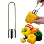 Portable Rust Proof 304 Stainless Steel Core Remover For Pears And Apples Sharp Serrated (New)