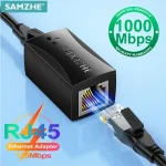 SAMZHE RJ45 Connector Cat7/6/5e Ethernet Female to Female 8P8C Patch (New)