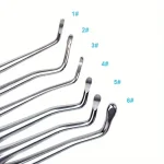 1 Stainless Steel Dental Tooth Cleaning Excavator Double Head Spoon Plaque Scaler Dentist (New)