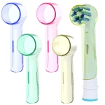 4  Compatible with Oral B Electric Toothbrush Heads Dustproof Covers, Brush Head (New)