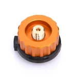 Outdoor Camping Hiking Stove Burner Adaptor Split Type Furnace Converter Connector Auto off Gas (New)