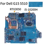 LA-K662P DELL G15 5510 Notebook Mainboard GDL55 I5 I7 (New)