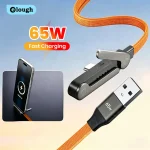 65W USB A To USB Type C Cable Quick Charge Phone Charger Cable (New)