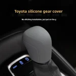 Car Silicone Automatic Gear Shift Knob Cover Antislip Shifter Knob Univeral Fit Shifter (New)