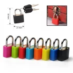 Small mini High Quality Strong Steel Padlock Travel Suitcase Diary Lock Luggage Schoolbag (New)