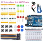 12in1 DIY Electronic Starter Kit for UNO R3 Arduino Circuit Board Electronics Programmable (New)