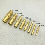 4mm 5mm 6mm 8mm 10mm 12mm Brass Straight Hose Pipe Fitting Equal Barb (New)