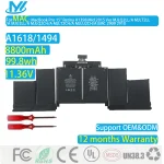 A1618 11.36V 8800mAh Battery Battery Apple MacBook Pro(MJLQ2CH/A) Pro 15 ME294 (New)