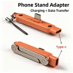 Type C Phone Charging Bracket Adapter 240W Fast Charging OTG USB C Male to (New)