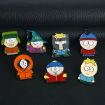 7 Cartoon TV Movie Figure Badges   Cute Lapel Pins for Backpacks, Clothes (New)