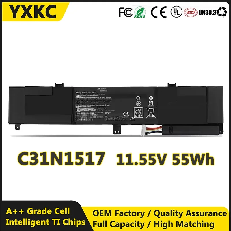 S827d0eff705b48709ceed4ede8ae3e18Q.webp C31N1517 11.55V 55Wh Battery ASUS VivoBook Flip Q304 Q304U Q304UA Q304UAK (New) - Image 1
