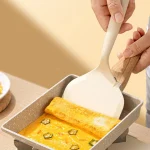 1 silicone Heat resistant spatula household food grade non stick Frying pan sushi steak (New)