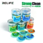 RELIFE RL-20B Strong Clean Desoldering Wire Low Residue，Fast Tinning ，Strong (New)