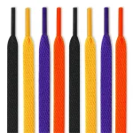 1 Pair Shoelaces Flat Unisex AF1 High top Sneakers Shoe Laces Double layer Weaving Process (New)