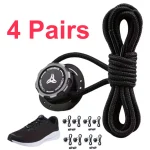 46026 Pairs No Tie Shoe Locks Rotating Buckles for Sports Outdoor Shoes Unisex Quick (New)