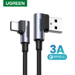 UGREEN Dual 90Â° Right Angle USB C Cable L Shaped Cord for iPhone 17 Samsung (New)