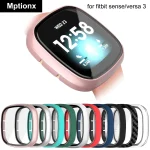 Matte Protective Case Fitbit versa 3/Sense Cover Screen Protector (New)
