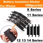 100 Battery Insulation Sticker For iPhone 11 12 13 14 X XS Pro (New)