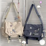 Hong Kong style bag versatile artistic Korean version street photography shoulder bag messenger (New)