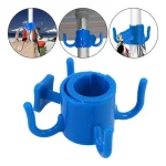 Beach Umbrella Hanging Hook, 4 prongs Plastic Umbrella Hook Hanging For Towels Hats Clothes Camera Sunglasses Bags Accessories (New)