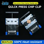MECHANIC BEATLES Quick Press Chip Holder Adjustable Clamping Fixture High (New)
