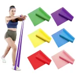 Long Training Stretch Bands Yoga Pilates Resistance Band for Physical Lower Body home (New)