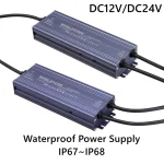 Waterproof Power Supply IP67 IP68 Lighting Transformer AC220V To DC 12V 24V LED (New)