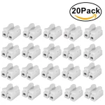 20 CH2 Spring Quick Wire Connector Cable Clamp 2p Electrical Crimp Erminal Block (New)