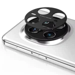 Black Aluminum Metal Rear Camera Lens Protector On Honor (New)