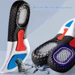 Orthopedic Insoles Memory Foam Cushion Gel Insole Silicone Arch Support Pads Sport (New)