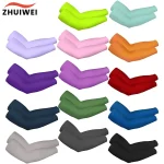 2 Unisex Cooling Arm Sleeves Cover Sports Running UV Sun Protection Outdoor Men (New)