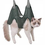 Cats Grooming Hammock Cat Dog Nail Trimming Restraint Bag Anti Scratch Sling for Small (New)