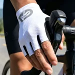 Cycling Gloves Shockproof Bike Half Finger Gloves Breathable Anti shock Bike Short Gloves Summer (New)