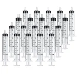 10 1ml 20ml Plastic Reusable Syringe For Measuring Nutrient Hydroponics Kitchen Tool Puppy Accessories (New)