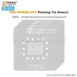 AMAOE Planting Tin Stencil IPHONE CPU A7 A8 A9 (New)