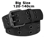 Men Breathable Nylon Fabric Belt outdoor sport Belt Pin Buckle Trousers Jeans (New)