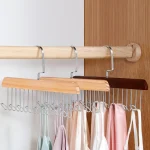 8 Hook Hanger, Underwear, Vest, Tie Multi Functional Hook, Suitable For Dormitory, Apartment, Bedroom (New)