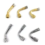 45 90 135 Degree Angle Brass Auto Air Tyre Valve Extender Auto Motorcycle Valve Adaptor (New)