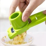 1 Garlic Crusher Press Multi Functional Manual Ginger Garlic Grinding Grater Cutter Garlic Peeler (New)