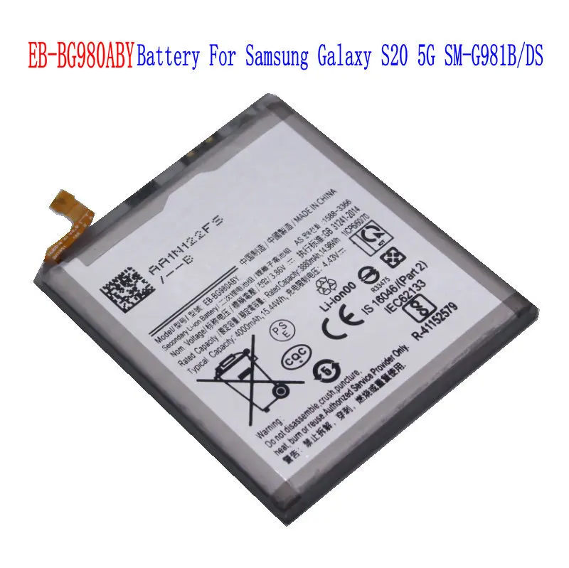 S871d52976d49436584906e2c8a391747w 4000mAh EB-BG980ABY Battery Samsung Galaxy S20 (Not For (New) - Image 1