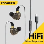 Essager 3.5mm In Ear Wired Headphone With Microphone Xiaomi (New)